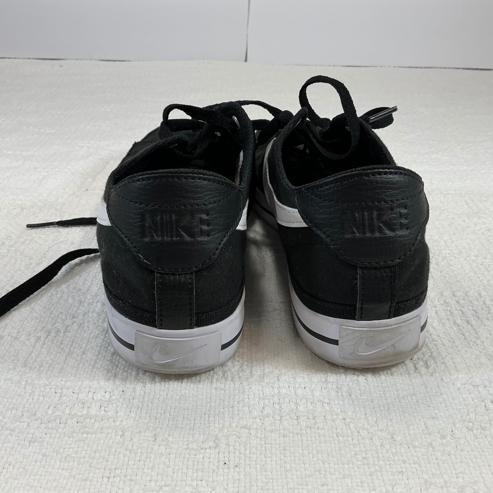 Nike SB Canvas‎ Mens Black White Skate Shoes Sneakers Size 10 CW6539 002 - Picture 10 of 10